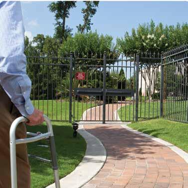 any other area where unauthorized entry must be controlled, and authorized entry must be easy, quick and reliable.