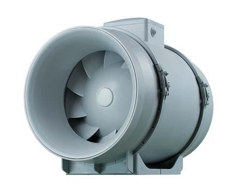 Inline mixed flow plastic MFP Dimensions Description The MFP fans have wide capabilities and high performance combining the characteristics of axial and centrifugal fans and are specifically designed