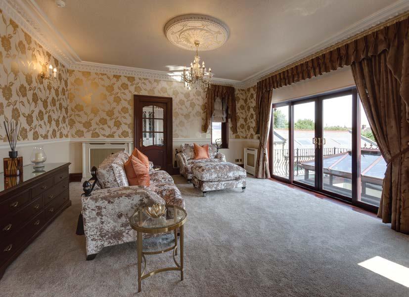 4m) Another spacious double bedroom with side facing UPVC double glazed windows, flush light point, ceiling rose, coved ceiling, central heating radiators with