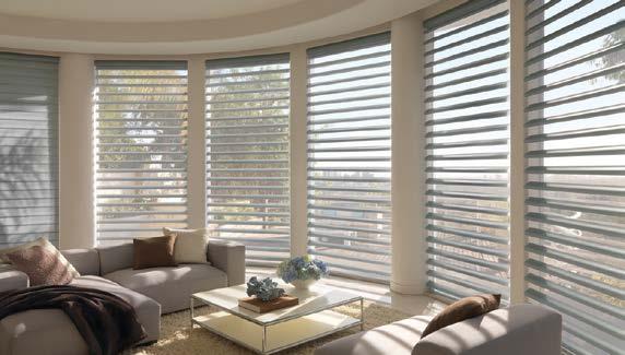 Pirouette window shadings From traditional to contemporary, Hunter Douglas window fashions