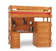 ASK ABOUT KING SINGLE, DOUBLE & QUEEN OPTIONS LB5 Loft bed with quad desk and pedestal shelf 39, 65, 66 LB6 Double Loft bed with robe hanging unit,