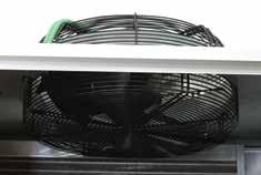 Reduces noise levels and improves ventilation air flow CAREL microprocessor the CAREL digital