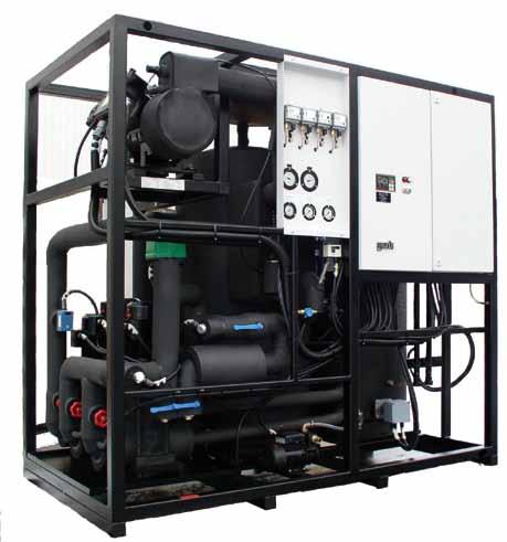 Compact chiller with two individually controllable cooling circuits Explosion-proof chillers