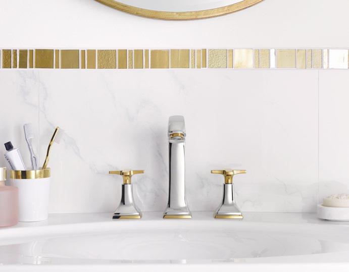 Improved aesthetics for your washbasin. New Metropol Classic bathroom mixers.