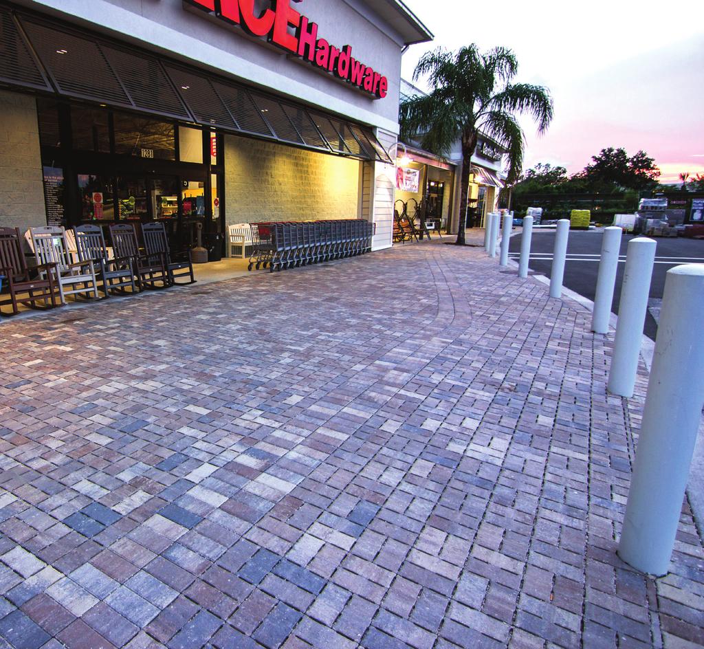 4x8 PERMEABLE 4x8 Permeable Pavers have the appearance of a traditional pavers, but with oversized joints to