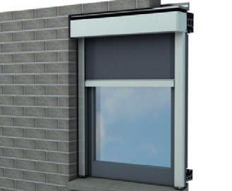 Standard equipment STANDARD AND CONTRA ROLLING In line with building design, glass fibre fabric can be rolled out from the HunterDouglas External Roller Blinds head boxes in two ways, namely:
