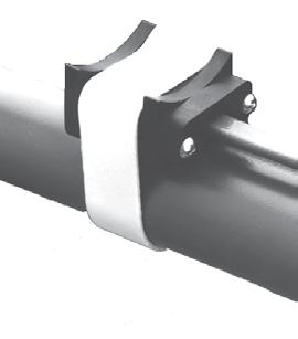A pipe strap (PS Series) is required to attach this model to a pipe. Small pipe adapter is available for pipe size less than 1-1/2. Kit Dimensions: 5.5"H x 2.75"W x 2.