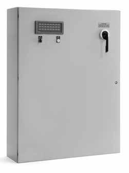 Heating Cable Freeze Protection Heat Trace Panels Standard NEMA 4 Enclosures NEMA 4X Stainless Steel Enclosure Option Hand/Off/Auto Selector Switch 12, 18, 20, 30, and 42 Position Panelboards 15, 25,
