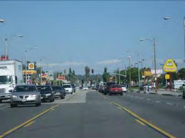 toward Puente Hills Motorist view from Washington Boulevard