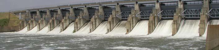 required for the dam, spillway,