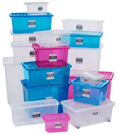 Storage Solutions Brightly coloured and practical, our Storage