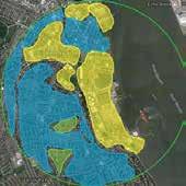 We compared the area around Port Sunlight River Park with that of Rock Ferry, an area with similar commercial and residential land use allocations but with