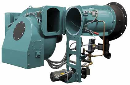 Integration Starts with the Burner Suitable for firetube, firebox and watertube boilers; the E series features a low-pressure drop firing head design and low blower motor horsepower requirement for