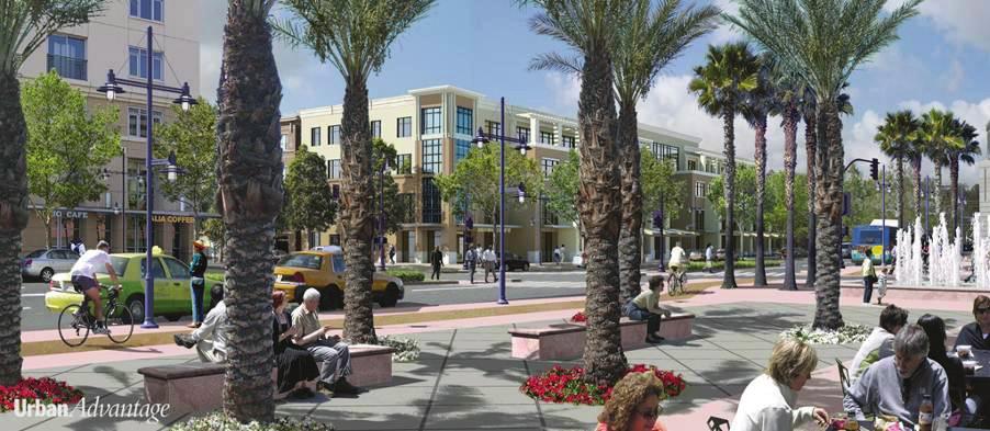 This includes its proximity to the Escondido Transit Center, the existing transit corridor along South Escondido Boulevard, the traditional grid pattern of many of its residential and commercial