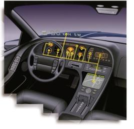 TYCO ELECTRONICS GLOBAL AUTOMOTIVE DIVISION Driver Many high-tech electronic systems, that improve comfort, increase the active and passive safety and facilitate communication and navigation, are