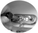 The assembly contains a solenoid operated latching mechanism that will electrically lock the door during a wash cycle.