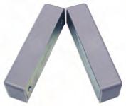 5A For use on steel, aluminum or wood doors and frames May be mounted on stiles as narrow as 1-3/8" Serves as a trigger for alarms or remote monitors Easy installation with concealed wiring and color