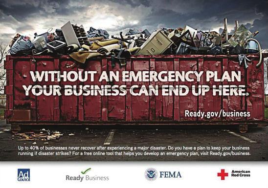Planning for Emergencies in the Workplace and Places of Worship Check out www.ready.gov to help your business or place of worship prepare for emergencies.