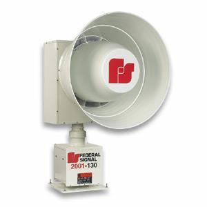 2001SRNB Siren A rotating directional, electromechanical siren that covers more than 3.