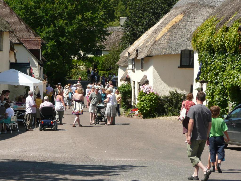Today, many walkers and tourists are drawn to the village by its character and setting.
