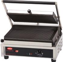 All Multi Contact Grill s Feature: Cord Location: A 6' cord & plug set, under base at center of unit.