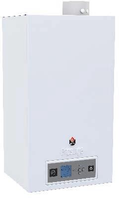 PRESTIGE 100 120 SOLO DESCRIPTION High efficiency wall mounted gas condensing boiler. Stainless steel construction with self cleaning flue ways. Stainless steel heat exchanger.