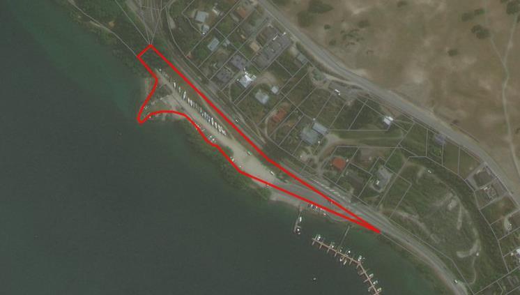 Aerial photograph of the site Figure. 22 Aerial photo site subject to submission outlined in red 37.