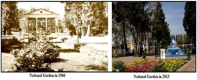 Fig. 4. National Garden as one of the oldest urban parks in Mashhad city. Source: authors, 2013.