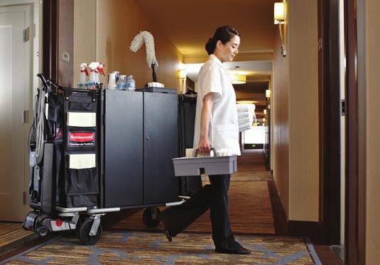 SOLUTIONS FOR EVERY VERTICAL and SEGMENT HOSPITALITY Around the clock, 365 days a year, your staff works to provide rest and relaxation to a highly diverse guest list.