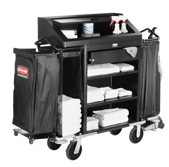 HOUSEKEEPING CART SOLUTIONS The Executive Series Housekeeping Carts are