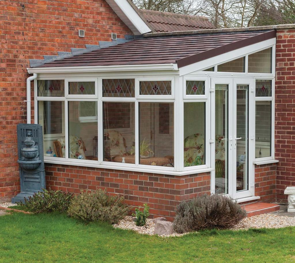 LEAN-TO CONSERVATORIES Arguably the most understated conservatory and roof