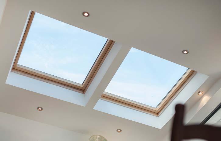 INTERNAL FINISHES Solid roof conservatories, orangeries and extensions can still be bright and airy places, even after the glazed