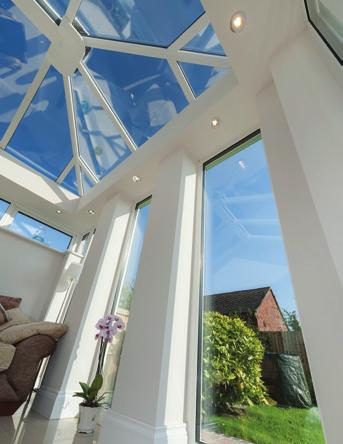 extension. The UltraSky system takes the orangery to a new level. The UltraSky is slim and elegant, allowing the maximum amount of light.