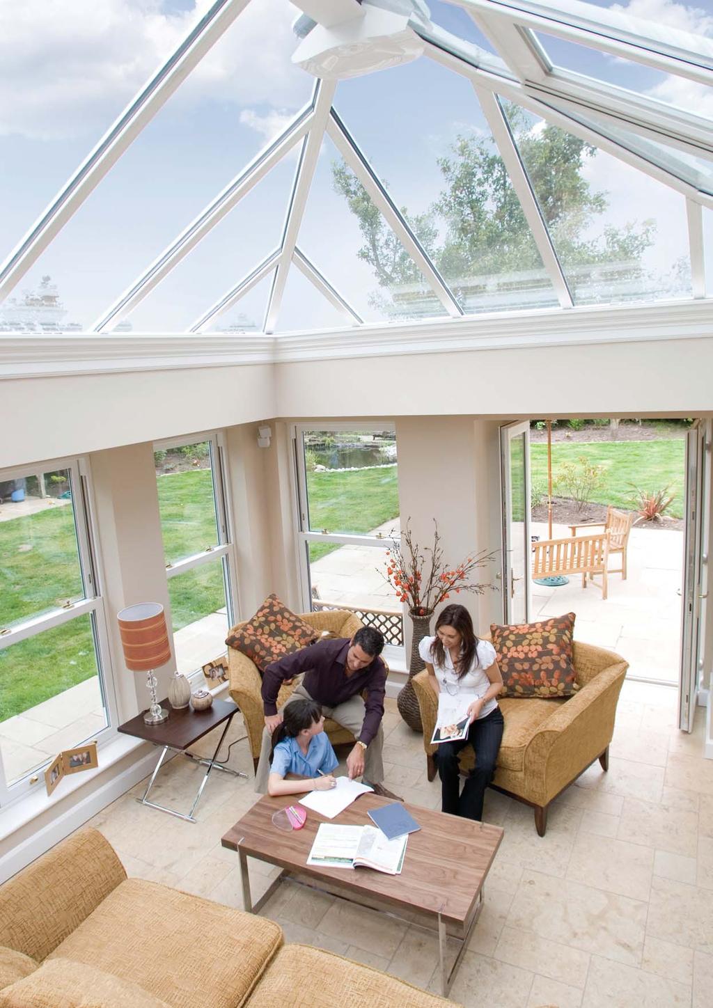 An Orangery is a bespoke solution to adding light and space to your home.