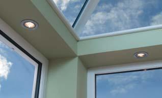 LivinLight, which together address the three main heat loss areas, transforming a conservatory into a