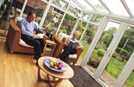 Conservatories offer more benefits than you might think.