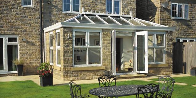 3/4 The changing face of conservatories Forget everything you think