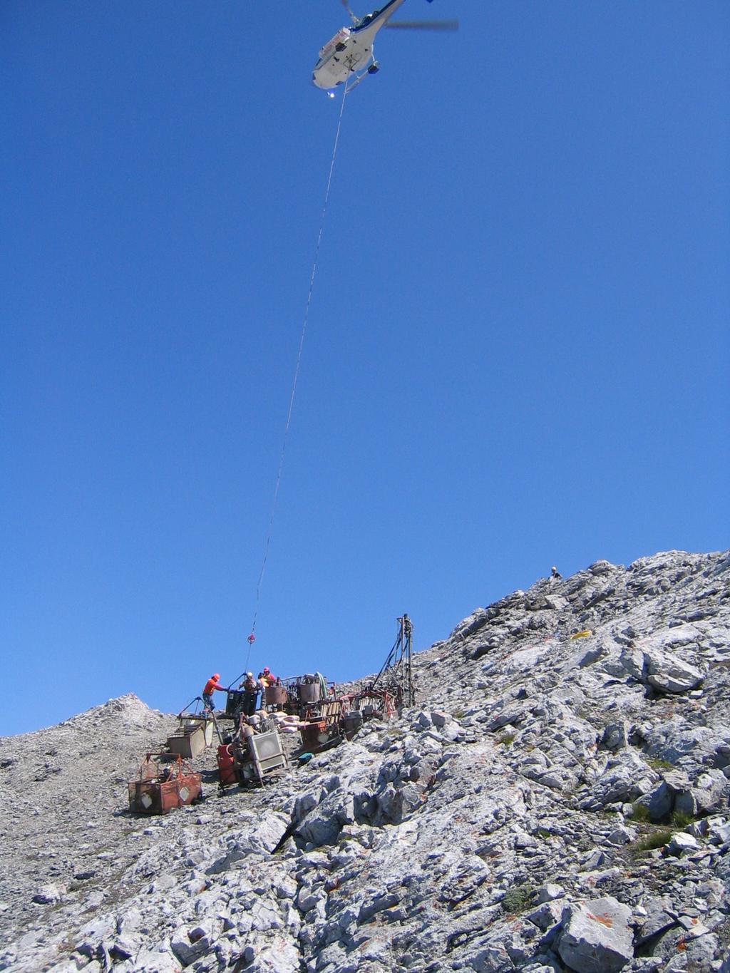 Small remote system installed for reasons of public safety - The system described here is located a high altitude on a remote and inaccessible mountain in Western Canada.