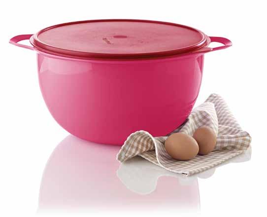 TOO HOT TO HANDLE This multi-purpose bowl is ideal for preparing, mixing, storing and serving a variety of foods and recipes.