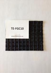 We are excited to have brought to market TE-FGC, a brand new geogrid composite with reinforcement and filtration properties.