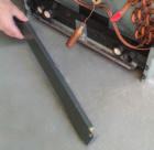 Rotate the coil deck 180 and reattach in the holes near the center of the