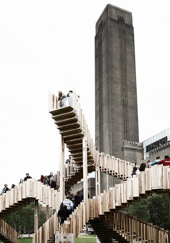 Architecture as sculpture Sculpture as Architecture Where can I find the endless stair? 13th September 10th October 2013 Riverside of Tate Modern, London How did drmm get involved?