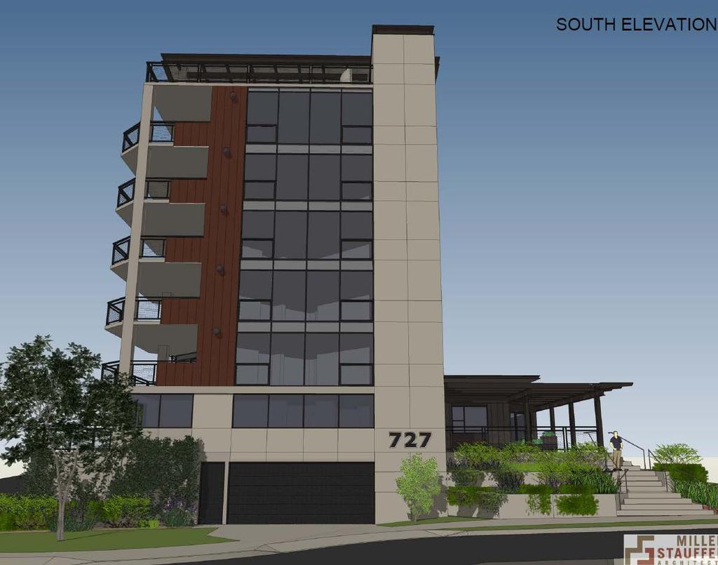 C. PROJECT ANALYSIS Monte Miller, with Miller Stauffer Architects, on behalf of KRB Investments is requesting the approval of a modification to the approved plans for 727 Front Street.