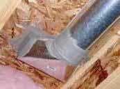 TIGHT DUCTS DUCT BOOTS & SEAMS SEALED WITH MASTIC