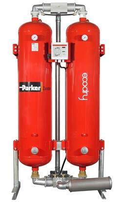 They are equipped with built-on pre- and after filtration and are sized for volumetric flows of up to 940 m3/h (suction capacity of the compressor referring to a compression of 7 bar e ) Compressed