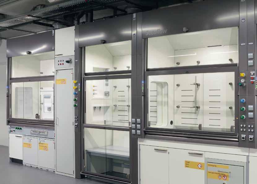 More safety, economy and comfort than ever: Our Secuflow fume cupboards We are continuously working to improve laboratory equipment because being the leader in innovation is no accident.