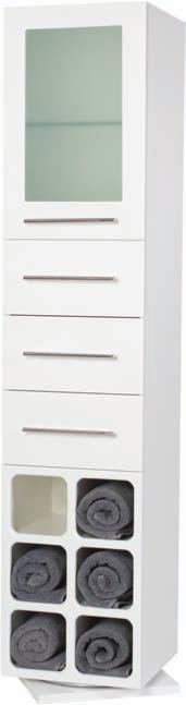 compartments Right hand or left hand cupboard storage compartment Full gloss front and sides Ideal for