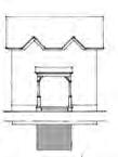Porch Placement Diagrams Porches Porches can be one or two stories