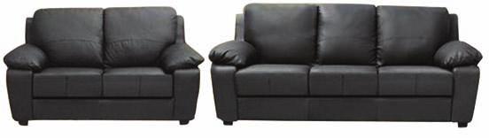 A full range of two seater sofas and three piece suites are