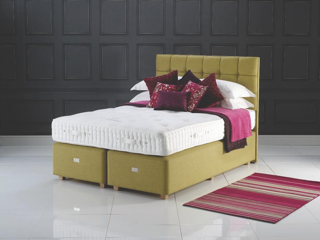 The Divan & Headboard All Regency divans are pocket sprung for additional comfort and support, with a choice of Sprung or